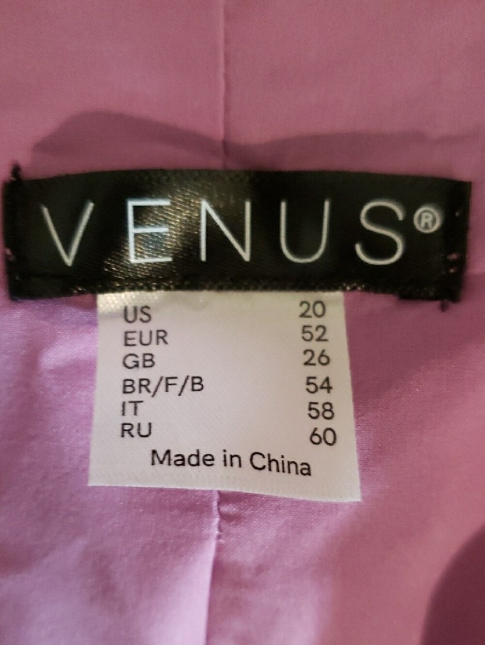 NEW VENUS Maroon Blazer with Bright Pink Floral Print Lined Fall's Popular Color - Picture 7 of 9